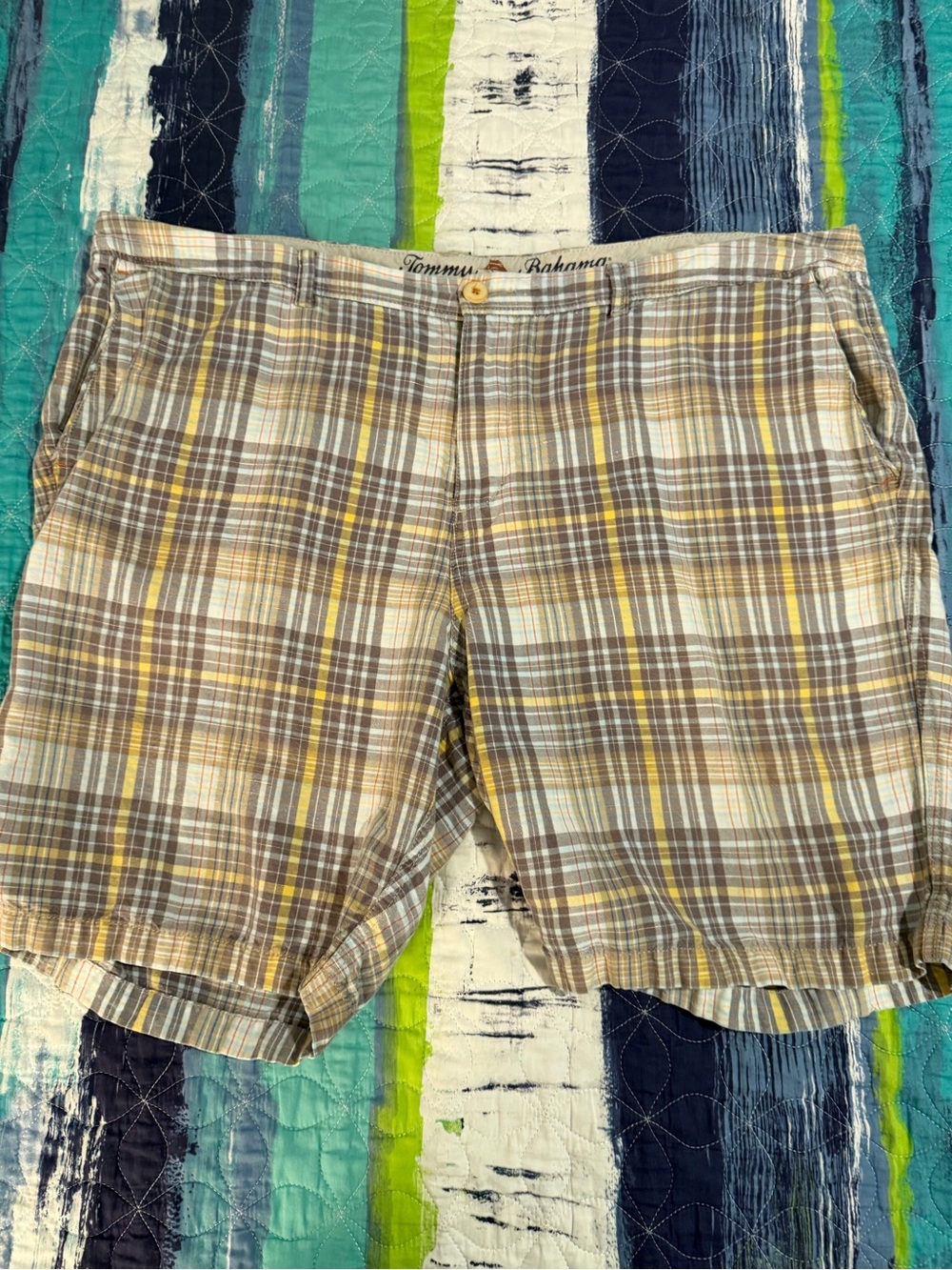 Tommy Bahama Plaid Shorts